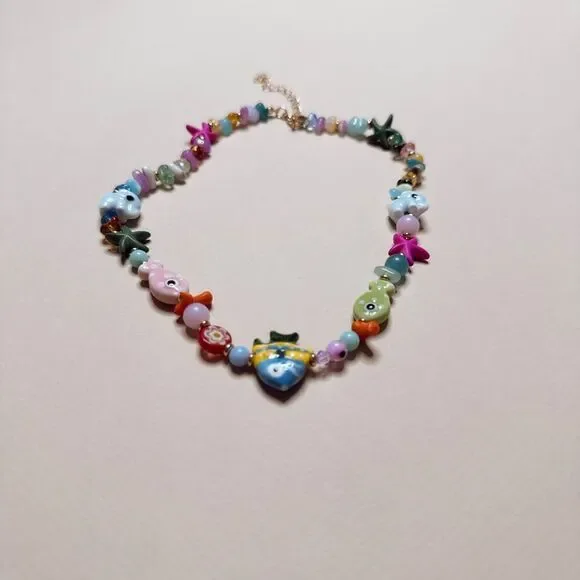 Fish Necklace S939 - Picture 4 of 4